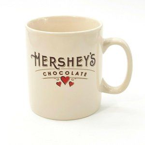 Hersheys Chocolate Lover Coffee Mug Oversize 24 oz Hearts Galerie Double Sided